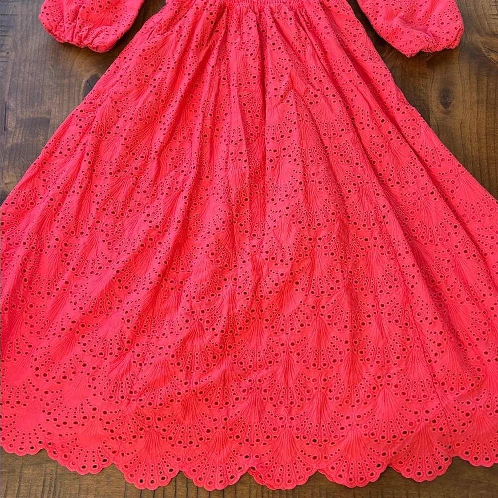 Boden Women's Lola Broderie Maxi Dress Size 2 Petite - Picture 6 of 8